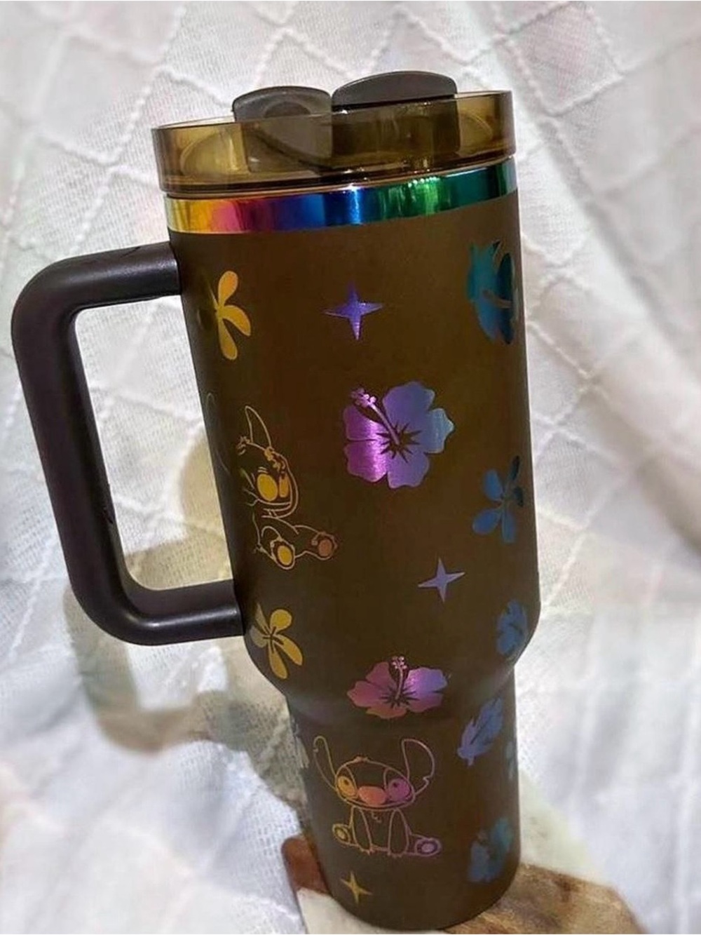 Stanley x Disney Stitch 40oz Quencher H2.0 FlowState Tumbler - Picture 2 of 6